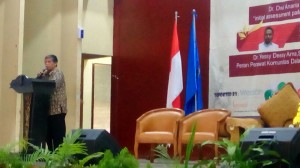 Pembukaan Seminar Oleh Ka Unit PPM Poltekkes Kemenkes Surabaya